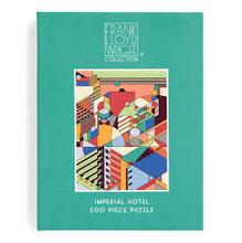 Load image into Gallery viewer, Frank Lloyd Wright Imperial Hotel 500 Piece Book Puzzle - Tigertree

