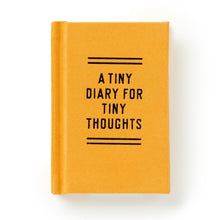 Load image into Gallery viewer, Tiny Diary For Tiny Thoughts - Tigertree
