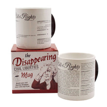 Load image into Gallery viewer, Disappearing Civil Liberties Heat-Changing Mug - Tigertree
