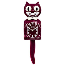 Load image into Gallery viewer, Kit Cat Clock- Colors Ruby Red - Tigertree
