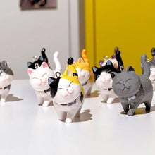 Load image into Gallery viewer, Best Friend Cat Figure Keyring - Tigertree
