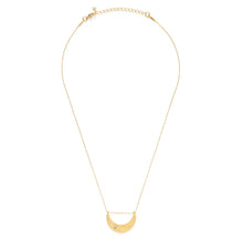 Load image into Gallery viewer, Starlight Crescent Necklace - Tigertree
