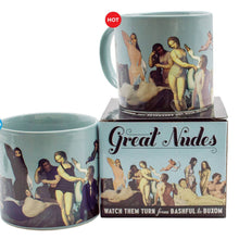 Load image into Gallery viewer, Great Nudes of Art Heat-Changing Mug - Tigertree
