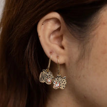 Load image into Gallery viewer, Tiger &amp; Cheetah Earrings - Tigertree
