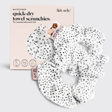 Load image into Gallery viewer, Towel Scrunchie 2 Pack- Micro Dot - Tigertree
