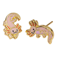 Load image into Gallery viewer, Axolotl Earrings
