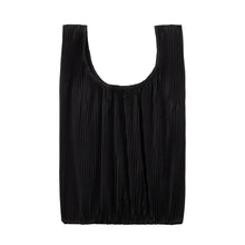 Load image into Gallery viewer, Pleated Baggu- Black - Tigertree
