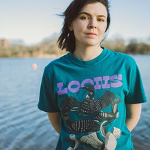 Load image into Gallery viewer, Loons of North America T-Shirt - Teal - Tigertree
