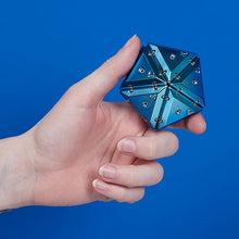 Load image into Gallery viewer, Geode Chrome Pyramids Magnetic Fidget Set- - Tigertree
