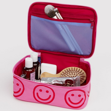 Load image into Gallery viewer, Small Cosmetic Case - Azalea Pink Happy
