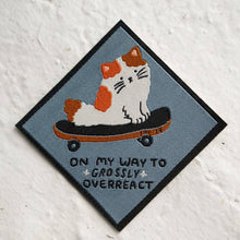 Load image into Gallery viewer, Overreact Woven Sticky Patch - Tigertree
