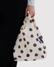 Load image into Gallery viewer, Baby Baggu - Cream and Black Polka Dot
