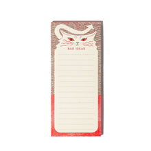Load image into Gallery viewer, Bad Ideas- Tall Risograph Notepad
