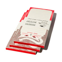 Load image into Gallery viewer, Bad Ideas- Tall Risograph Notepad

