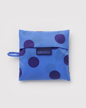 Load image into Gallery viewer, Standard Baggu - Blue Polka Dot
