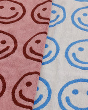 Load image into Gallery viewer, Hand Towel Set of 2 - Sky Blue and Blush Happy
