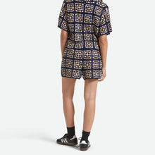 Load image into Gallery viewer, Crochet Shorts- Mood Indigo/ Off White - Tigertree
