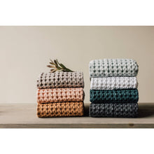 Load image into Gallery viewer, Mist Organic Cotton Waffle Hand Towel - Tigertree
