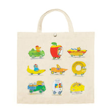Load image into Gallery viewer, Busy Town Market Tote - Tigertree
