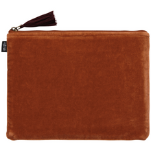 Load image into Gallery viewer, Folktale Embroidered Flat Pouch - Tigertree
