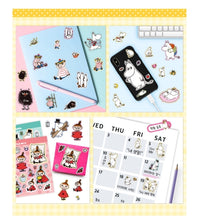 Load image into Gallery viewer, Moomin Mini Sticker Book
