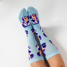 Load image into Gallery viewer, Staffordshire Dogs Crew Socks- Small - Tigertree
