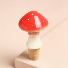 Load image into Gallery viewer, Toadstool Cork Bottle Stopper - Tigertree
