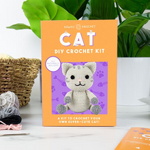 Load image into Gallery viewer, DIY Cat Crochet Kit - Tigertree
