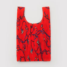 Load image into Gallery viewer, Pleated Baggu- Red Snapdragon - Tigertree
