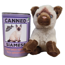 Load image into Gallery viewer, Sapphire the Canned Siamese Cat - Tigertree
