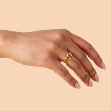 Load image into Gallery viewer, Alma Ring-18K Gold Plated - Tigertree
