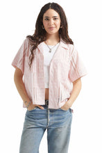 Load image into Gallery viewer, Chalk Pink Paradise Lounge S/S Woven Shirt
