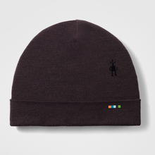 Load image into Gallery viewer, Thermal Merino Reversible Cuffed Beanie - Mink Heather One Size
