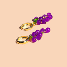 Load image into Gallery viewer, Heard it Through the Grapevine Hoops - Tigertree
