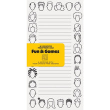 Load image into Gallery viewer, Fun and Games Notepad - Tigertree
