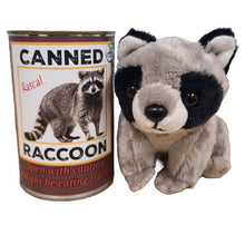 Load image into Gallery viewer, Rascal the Canned Raccoon - Tigertree

