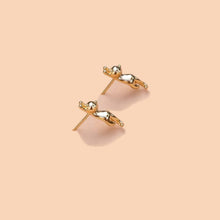 Load image into Gallery viewer, Meow 18K Gold Plated Studs - Tigertree
