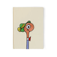 Load image into Gallery viewer, Lowly Worm Embroidered Journal - Tigertree
