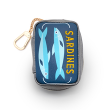 Load image into Gallery viewer, 2-in-1 Bag Charm &amp; Shopping Bag - Canned Sardine - Tigertree
