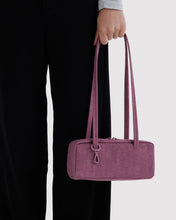 Load image into Gallery viewer, Small Nylon Bowler Bag - Wild Plum
