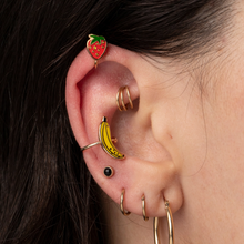 Load image into Gallery viewer, Strawberry &amp; Banana Ear Cuffs - Tigertree
