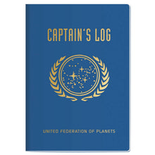 Load image into Gallery viewer, Full-Size Captain's Log Notebook - Tigertree
