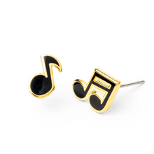 Load image into Gallery viewer, Musical Notes Earrings - Tigertree

