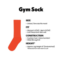 Load image into Gallery viewer, Badass Grandpa Gym Crew Socks - Tigertree
