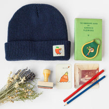 Load image into Gallery viewer, Richard Scarry Apple Car Beanie - Tigertree
