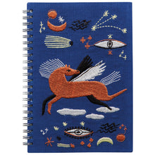 Load image into Gallery viewer, Astral Embroidered Notebook - Tigertree
