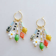 Load image into Gallery viewer, Della Dangle Earrings - Tigertree
