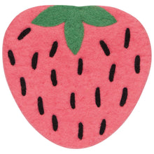 Load image into Gallery viewer, Berry Sweet Felt Wool Trivet - Tigertree
