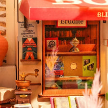 Load image into Gallery viewer, DIY Miniature Corner Bookstore - Tigertree
