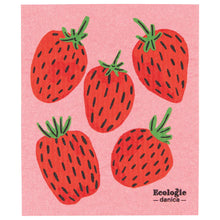 Load image into Gallery viewer, Swedish Dish Cloth - Berry Sweet - Tigertree
